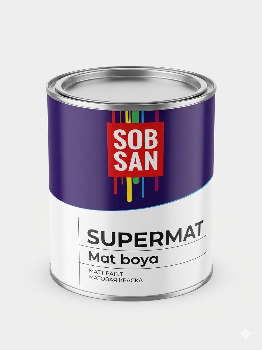SOBSAN КРАСКА SUPERMAT 4.5кг