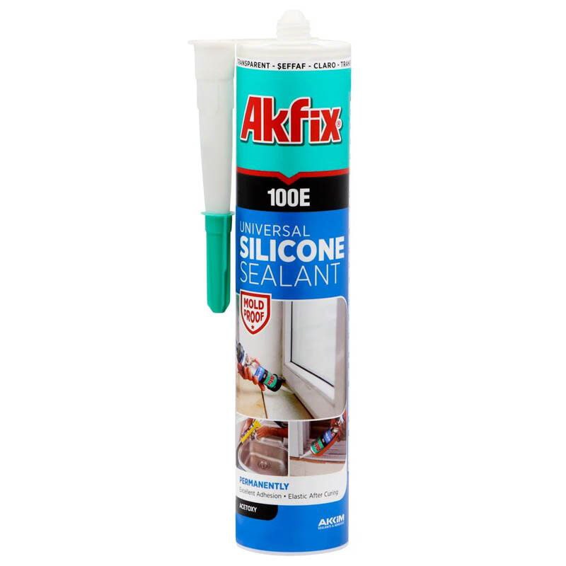 БЕЛЫЙ СИЛИКОНОВЫЙ ГЕРМЕТИК AKFIX
