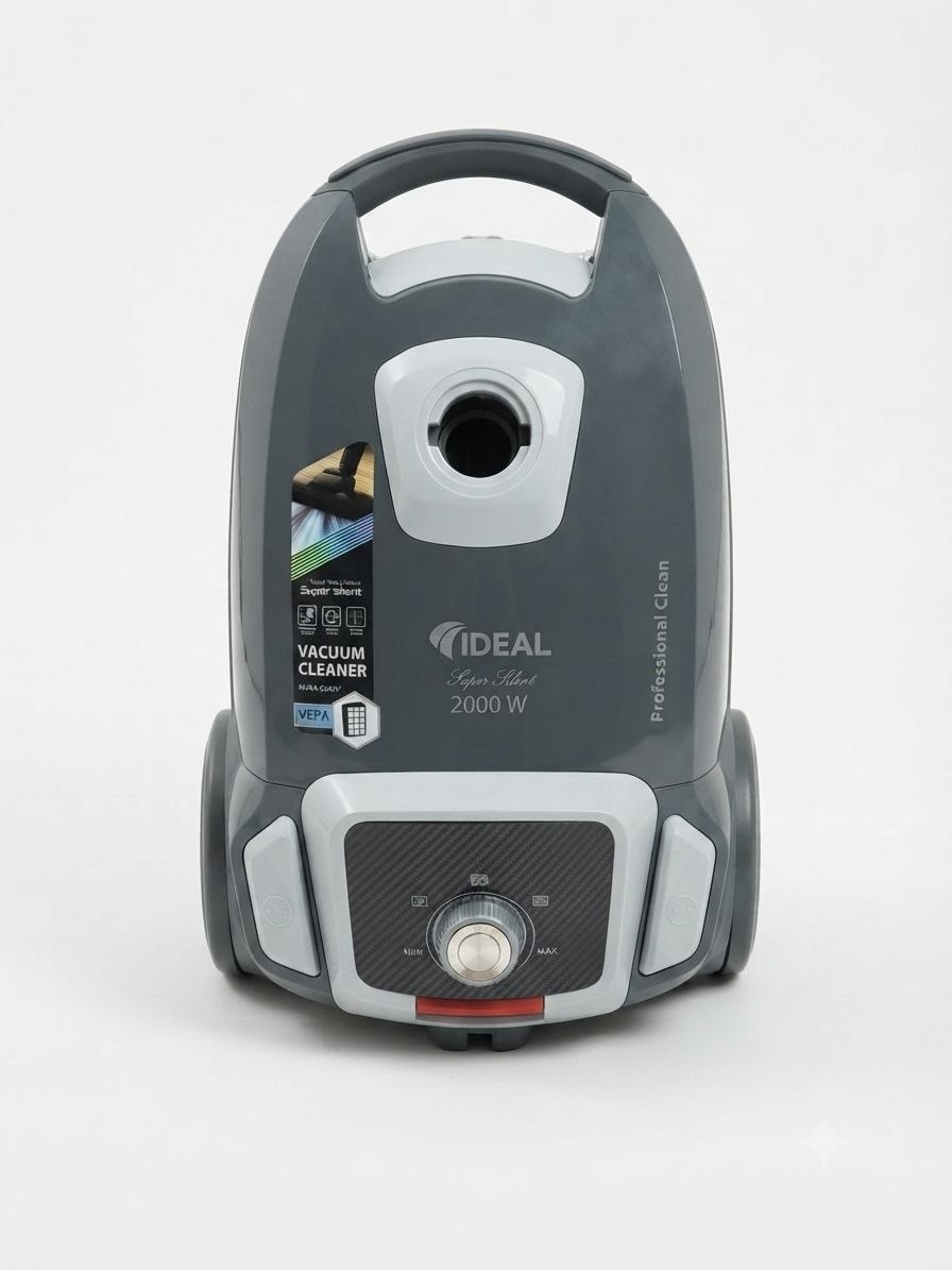 ПЫЛЕСОС IDEAL 2000W – МОЩНЫЙ И ТИХИЙ