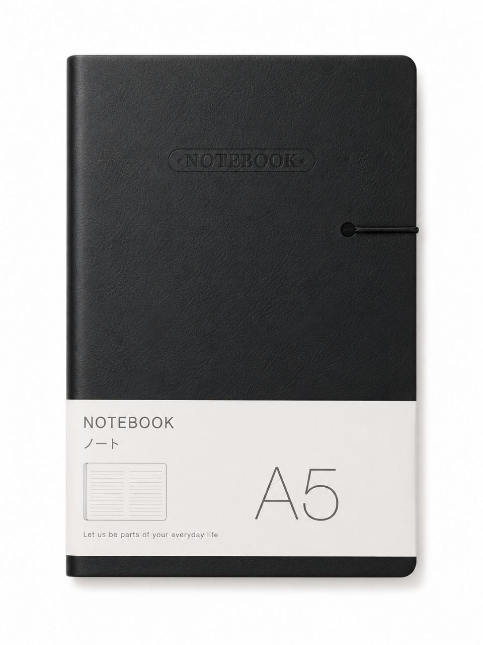 БЛОКНОТ A5 (НА РЕЗИНКЕ)