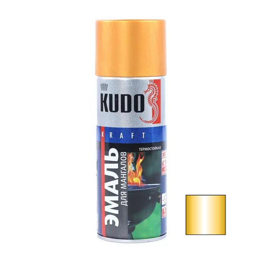 KUDO KU-5127 — Oltin mat sprey bo‘yoq