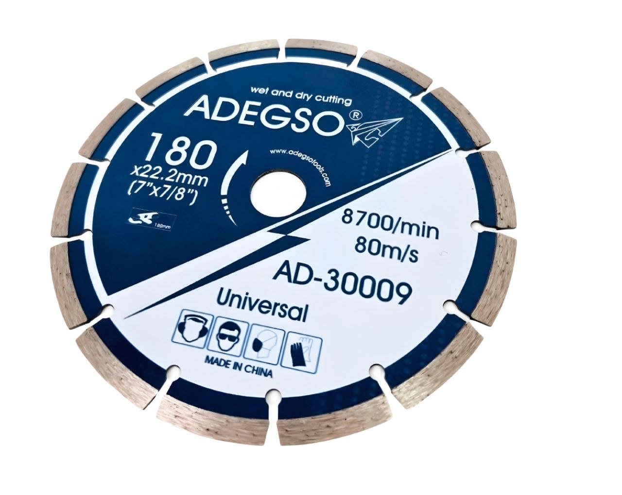 Алмазный диск X4 ADEGSO 115 мм (модель 30007)