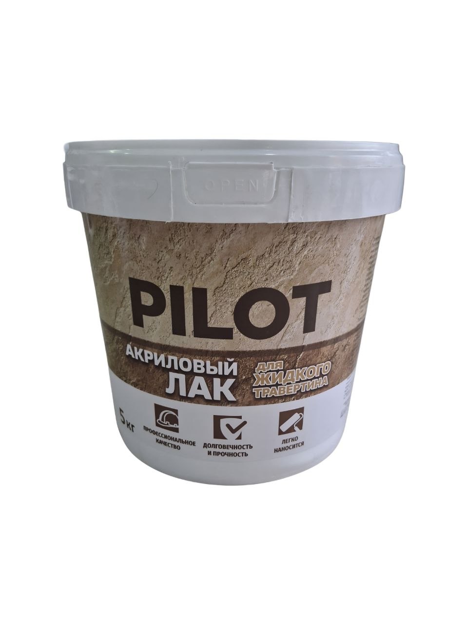 ТРАВЕРТИН ЛАК PILOT 10 КГ
