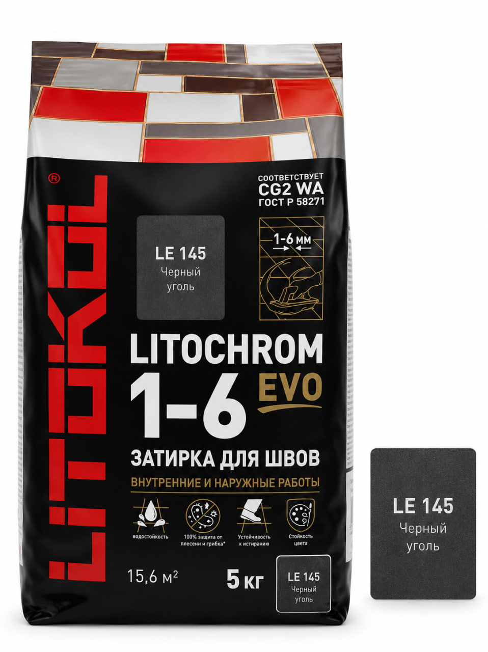 LITOCHROM FUGA 5 КГ 145