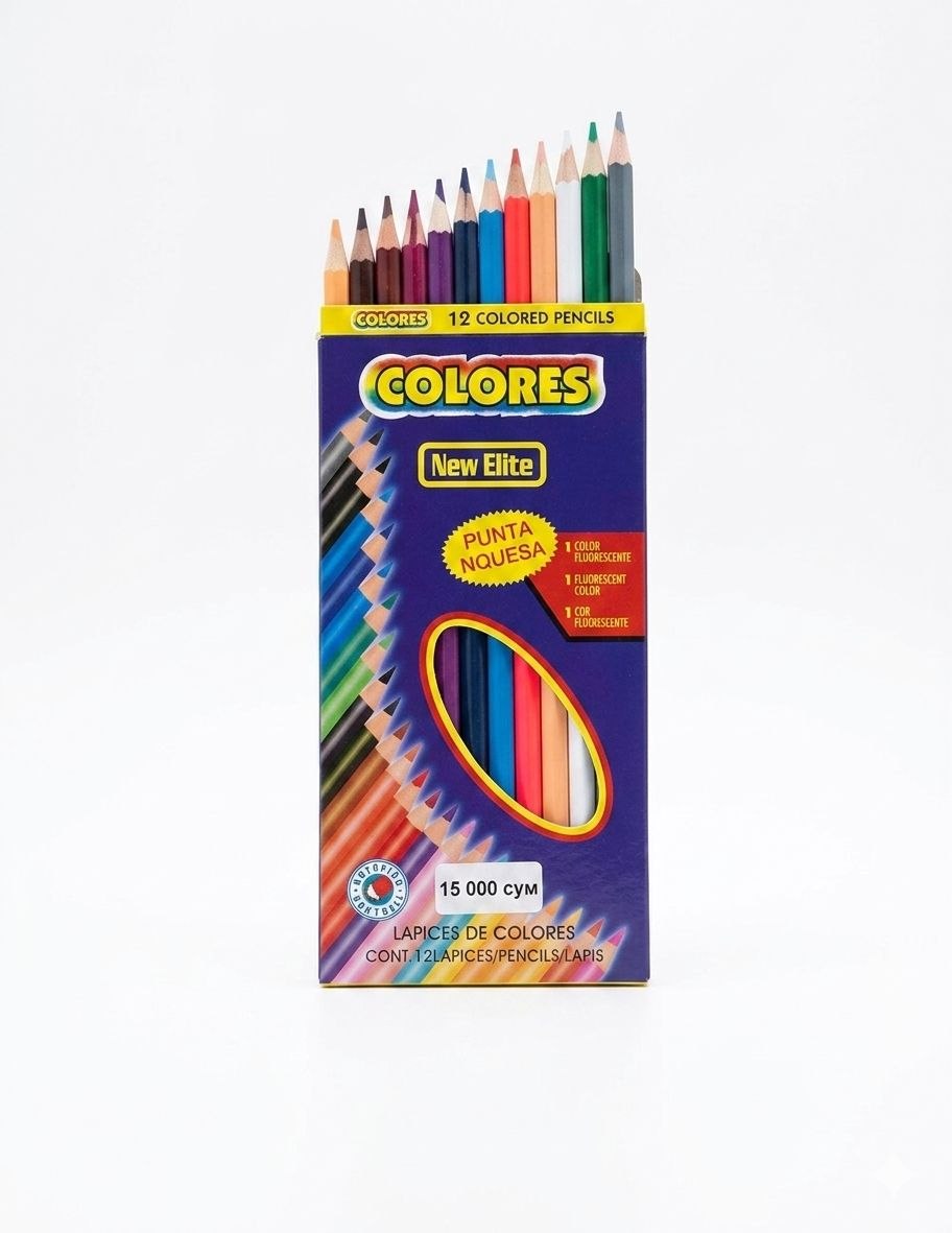 ЦВЕТНЫЕ КАРАНДАШИ COLORES