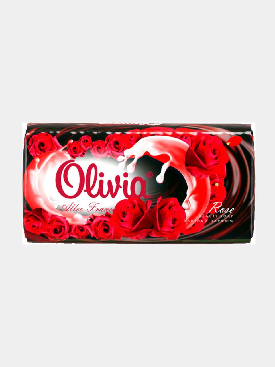 ДУШИСТОЕ МЫЛО OLIVIA Роза 90ГР
